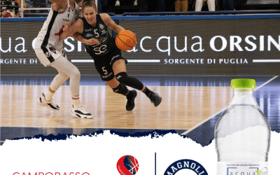 Acqua Orsini is the official water of the Coppa Italia Serie A1 Final Eight in Campobasso