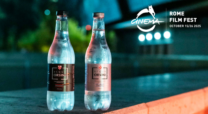 Roma celebra il cinema e l’eccellenza italiana con Acqua Orsini, acqua ufficiale del Rome Film Festival XX