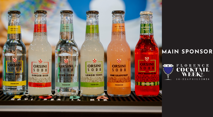 Orsini Soda is Main Sponsor of Florence Cocktail Week 2026: the meeting of excellence in mixology.