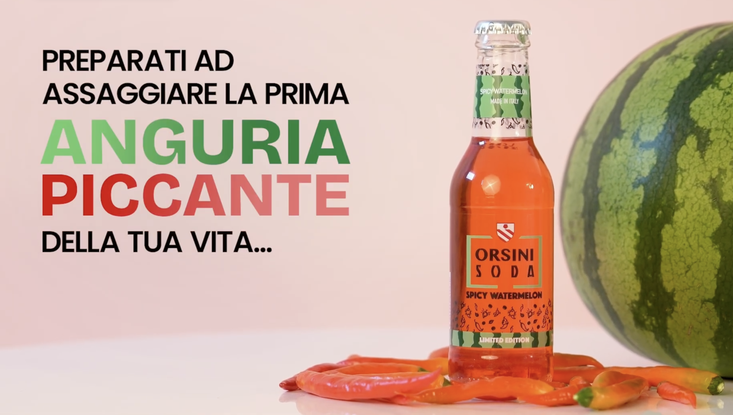 Orsini Soda Spicy Watermelon: la soda dell’estate 2026
